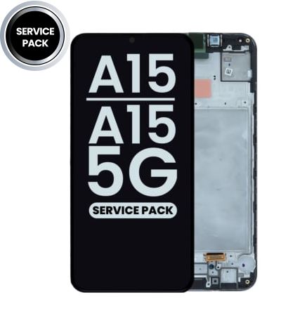 LCD PANTALLA SAMSUNG A15 4G (A155 / 2023) / A15 5G (A156 / 2023)(SERVICE PACK)