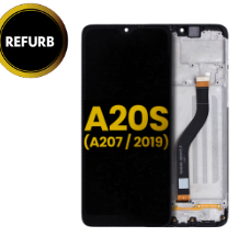 LCD PANTALLA SAMSUNG A20S ( A207 / 2019) CON MARCO