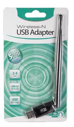 USB ADAPTADOR DE RED WIFI-150mbps WIFI