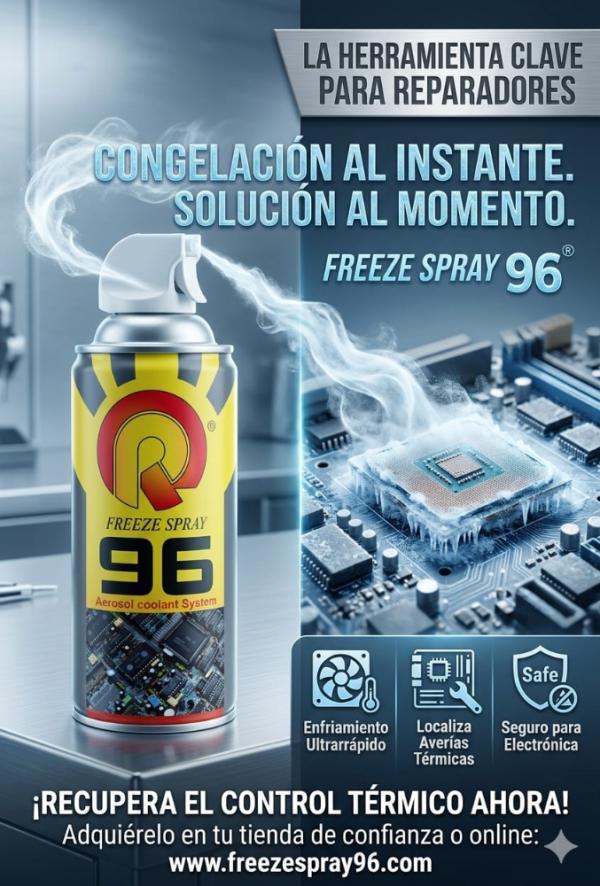 SPRAY CONGELANTE DETECTOR DE FALLAS  QR-96