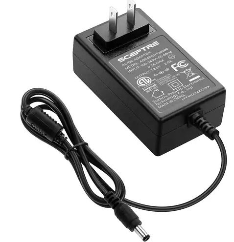 FUENTE ALIMENTACIÓN 24V 2A 5.5X2.1MM ADAPTADOR CORRIENTE
