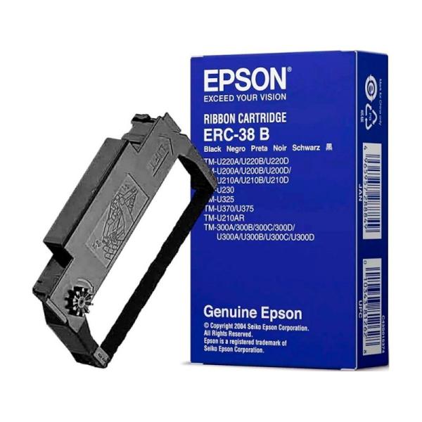 EPSON - NEGRO - CINTA DE IMPRESIÓN - PARA OMNILINK TM-U220; TM 300, U200, U210, U220, U230, U300, U370, U375