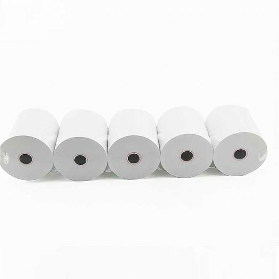 PACK 5 ROLLOS PAPEL TERMICO  (80MMX76MM)