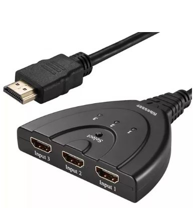 ADAPTADOR SWITCH HDMI 3 EN 1 CON CABLE SM-F7803