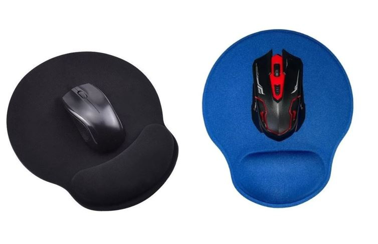 MOUSE PAD GEL SENCILLO NEGRO