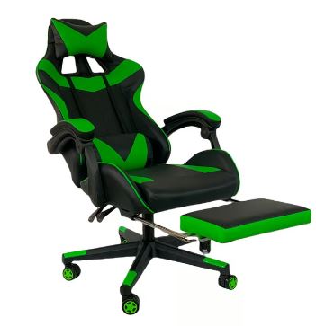 SILLAS GAMERS SUPER COOL VERDE-NEGRO