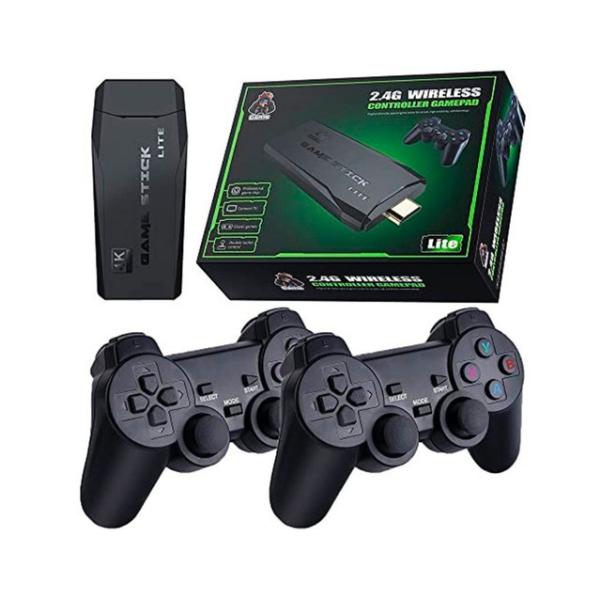 CONSOLA RETRO F10 GAME STICK CON 10.000 JUEGOS INCLUIDOS