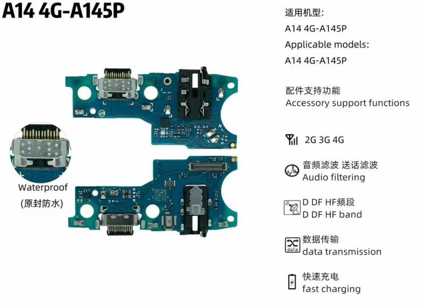 MODULO DE CARGA SAMSUNG A14 4G A145P