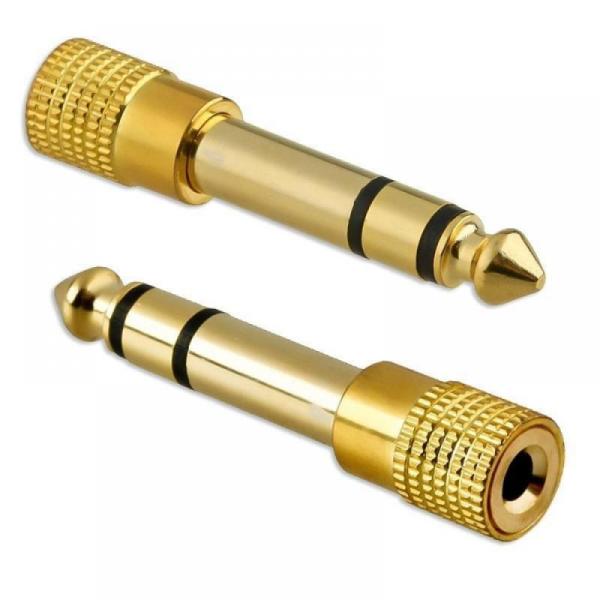 ADAPTADOR 6.35MM MACHO A 3.5MM HEMBRA