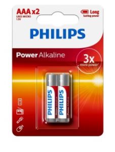 BATERIA ALKALINE AAA PHILIPS
