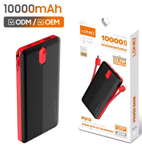 BATERIA POWER BANK PQ13/PL1013 10,000 MAH LDNIO