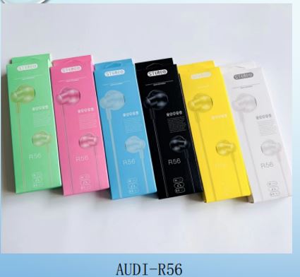 AUDIFONO CABLE R56 (12 UNIDADES)