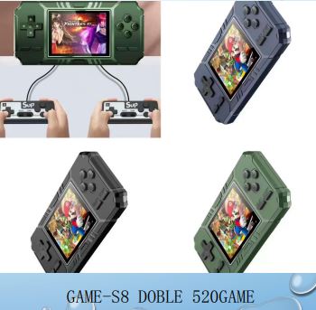 CONSOLA RETRO GAME S8 DOBLE