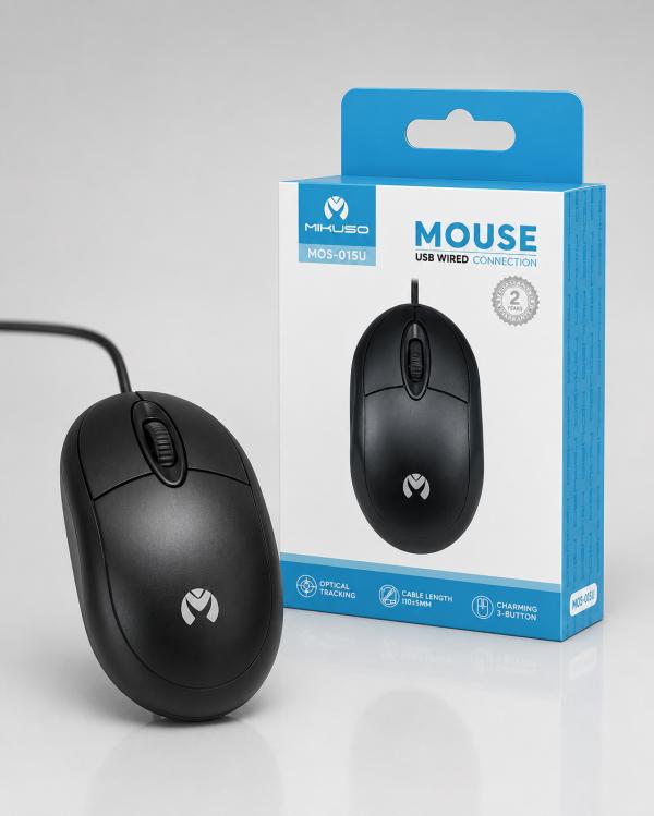MOUSE CON CABLE USB MOS-015U MIKUSO