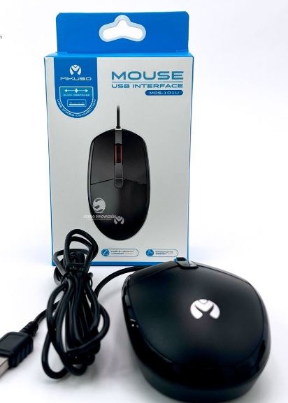 MOUSE CON CABLE USB MIKUSO MIKUSO MOS-101U