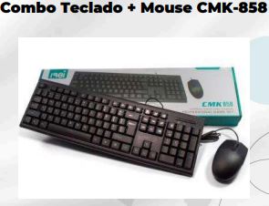 COMBO TECLADO + MOUSE CMK-858