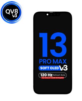 LCD PANTALLA IPHONE 13 PRO MAX  OLED PROGRAMADA QUANTUM QV8 V3