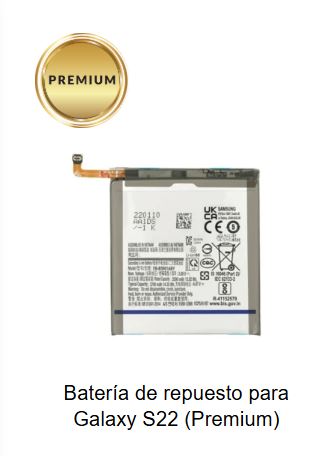 BATERIA DE SAMSUNG S22 (PREMIUM)