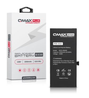 BATER&Iacute;A DE REPUESTO QMAX PARA IPHONE SE 2022 (2200 MAH)