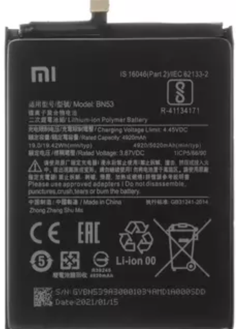 BATERIAS XIAOMI REDMI NOTE 9 PRO / NOTE 10 PRO