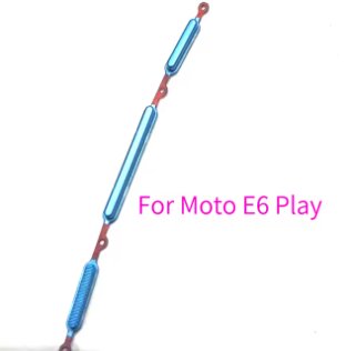 BOTONES EXTERNOS MOTOROLA E6 PLAY AZUL