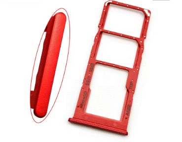 BANDEJA DE SIM SAMSUNG A12 ROJO