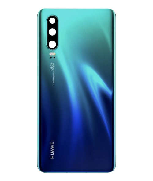 TAPA TRASERA + LENTE HUAWEI P30 AZUL