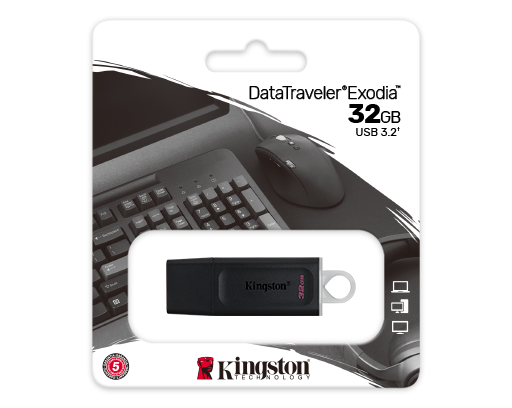 LLAVE MAYA 32GB KINGSTON DATATRAVELER EXODIA USB 3.2