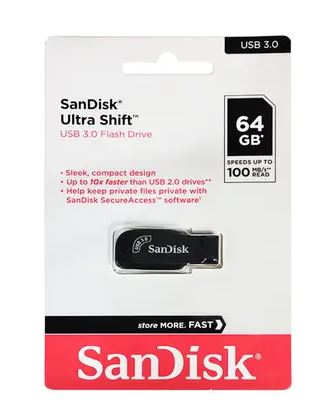 LLAVE MAYA 64GB SANDISK ULTRA SHIFT