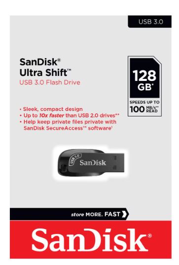 LLAVE MAYA 128GB SANDISK ULTRA SHIFT