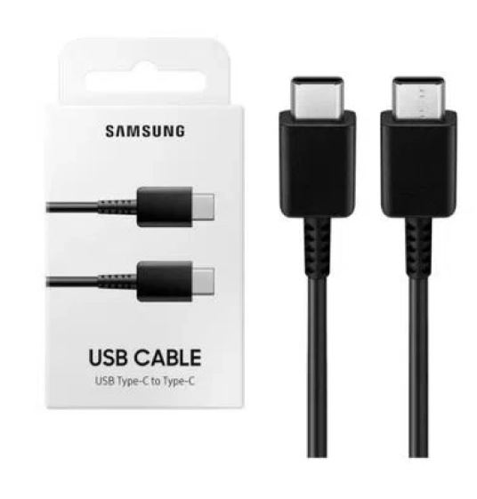 CABLE DE CARGA SAMSUNG TIPO C A C (3A) NEGRO