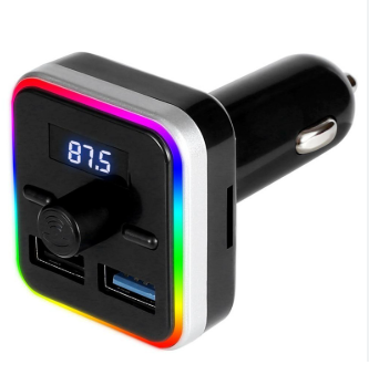 ADAPTADOR TRANSMISOR FM INAL&Aacute;MBRICO PARA AUTOM&Oacute;VIL CON BLUETOOTH TIPO C 3.1A M26 MODULADOR SE&Ntilde;AL)