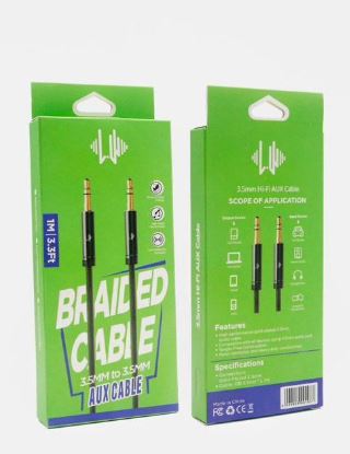 CABLE AUXILIAR HI-FI 1M
