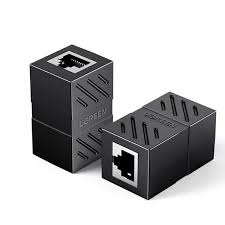 ADAPTADOR RJ45 HEMBRA NEGRO (UNION RJ45)