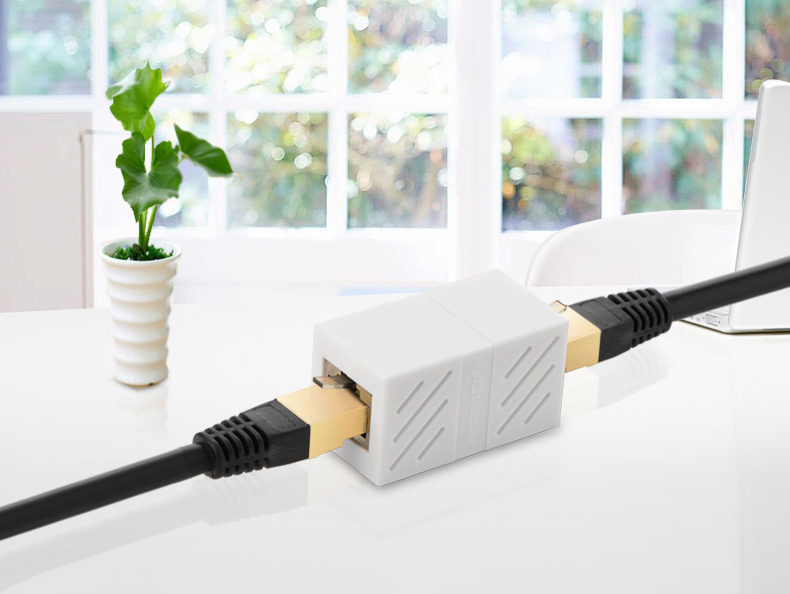 ADAPTADOR RJ45 HEMBRA BLANCO (UNION RJ45)