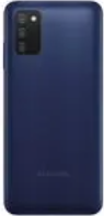 TAPA TRASERA + LENTE  SAMSUNG A03S AZUL