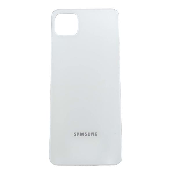 TAPA TRASERA + LENTE SAMSUNG A22 5G BLANCA