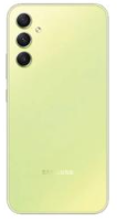 TAPA TRASERA + LENTE SAMSUNG A34 5G NEGRO VERDE