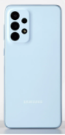 TAPA TRASERA + LENTE SAMSUNG A53 BLANCA CELESTE