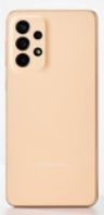 TAPA TRASERA + LENTE SAMSUNG A53 BLANCA NARANJA