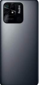 TAPA TRASERA + LENTE XIAOMI REDMI 10C NEGRA