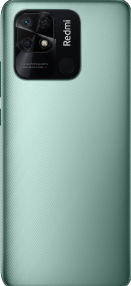 TAPA TRASERA + LENTE XIAOMI REDMI 10C VERDE