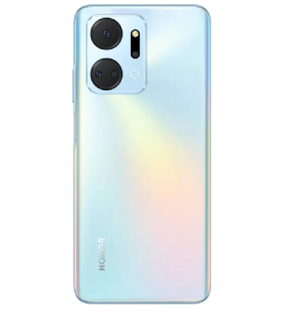 TAPA TRASERA + LENTE HONOR  X7A SILVER