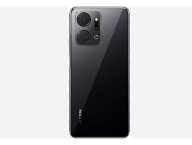 TAPA TRASERA + LENTE HONOR  X7A NEGRA