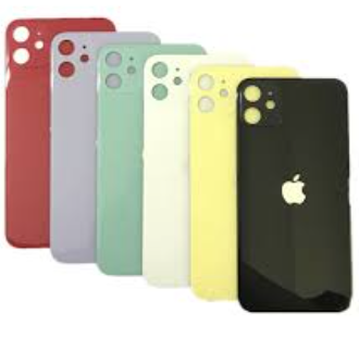 TAPA TRASERA DE IPHONE 11 ROJA