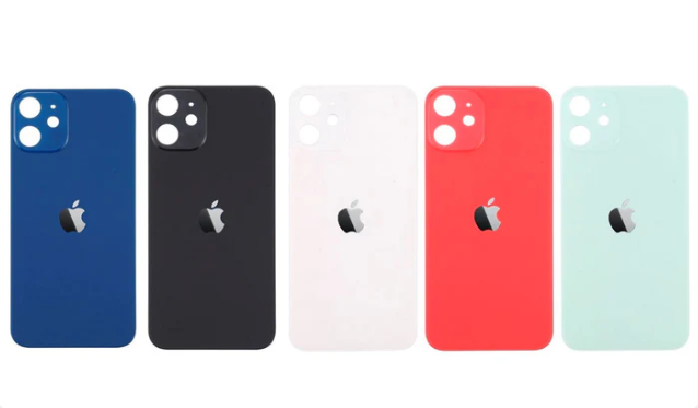 TAPA TRASERA PARA IPHONE 12 NEGRA