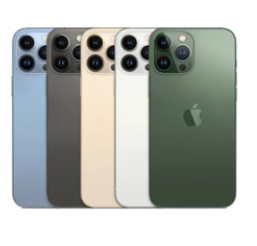 TAPA TRASERA DE IPHONE 13 PRO CELESTE