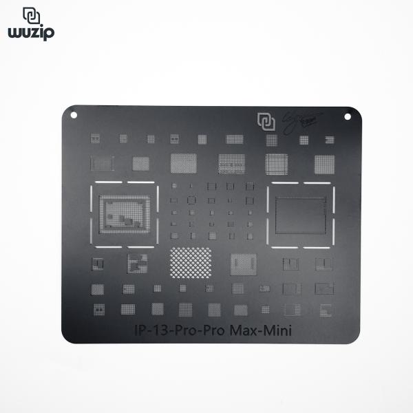 BLACK STENCIL WUZIP IPHONE 13/ 13PRO/ 13 PRO MAX (A15)
