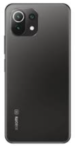 TAPA TRASERA + LENTE XIAOMI REDMI MI 11 LITE AZUL NEGRO