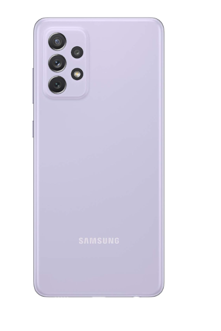 TAPA TRASERA + LENTE SAMSUNG A72 MORADO